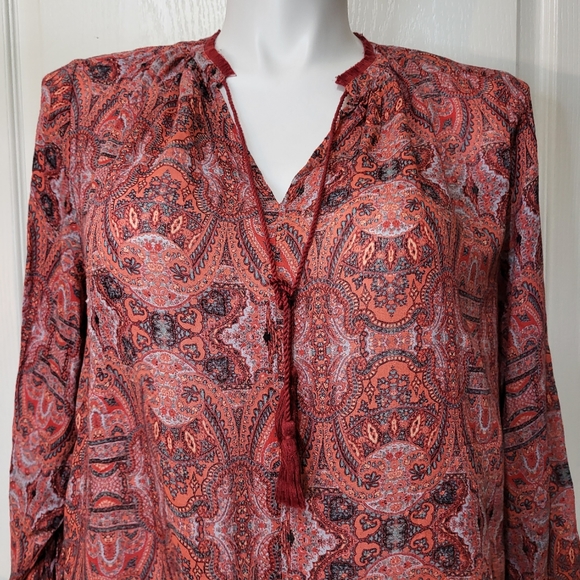 Lucky Brand Parachute Knit Blouse - Picture 3 of 10